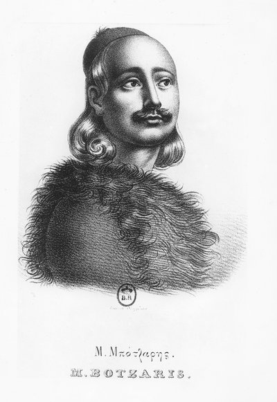 Markos Botzaris by Giovanni Boggi
